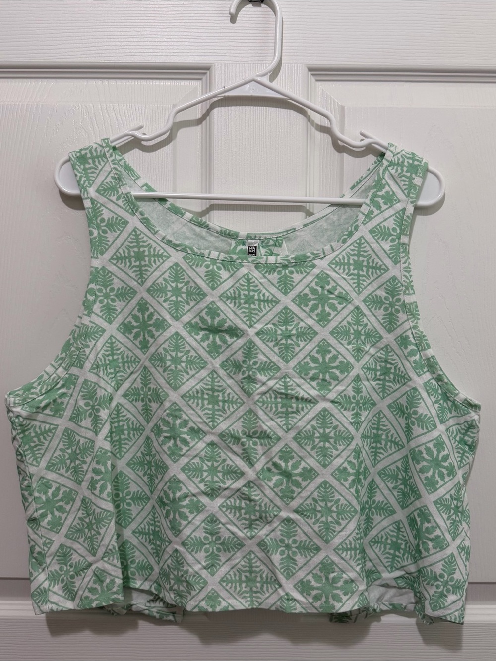 HAWAII’S FINEST Quilt Print Tank Top